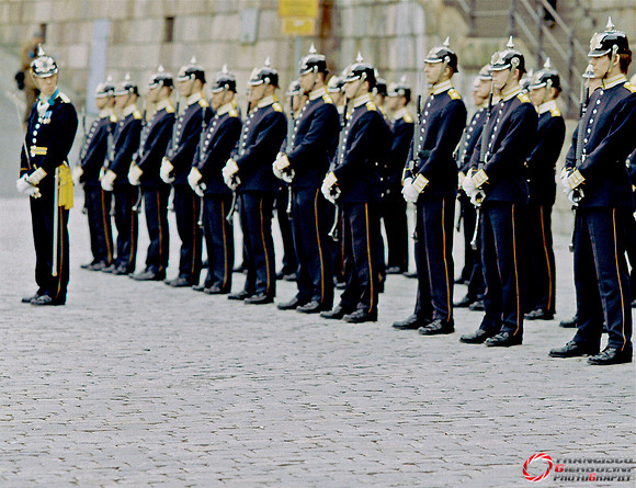 Swedish Soldiers, One of Many, Stockhilm, Sweden 2008